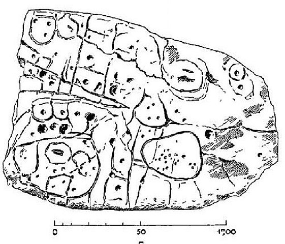 Sain-Belec Slab map, 25th century BC
