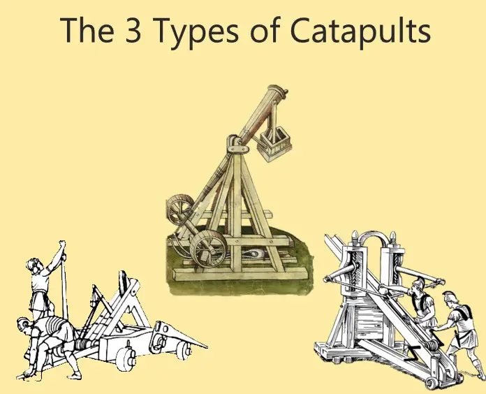 The 3 types of catapults