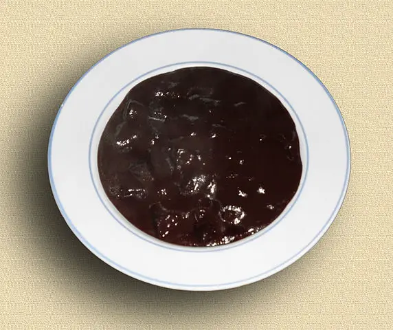 Spartan black soup made in Germany

By Schwarzsauer.JPG: Overbergderivative work: An-d (talk) - This file was derived from: Schwarzsauer.JPG:, CC BY-SA 3.0, https://commons.wikimedia.org/w/index.php?curid=18532091